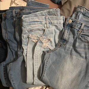 American Eagle Outfitters Women's Blue Jeans